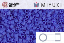 MIYUKI Delica® Seed Beads (DB2358) 11/0 Round - Duracoat Opaque Dyed Evergreen