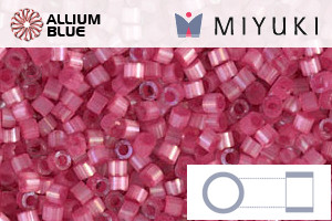 MIYUKI Delica® Seed Beads (DB1807) 11/0 Round - Dyed Rose Silk Satin