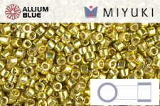 MIYUKI Delica® Seed Beads (DB2121) 11/0 Round - Duracoat Op Kiwi