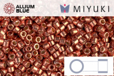MIYUKI Delica® Seed Beads (DB2123) 11/0 Round - Duracoat Op Fennel