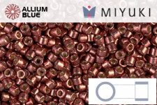 MIYUKI Delica® Seed Beads (DB2116) 11/0 Round - Duracoat Op Lt Carnation
