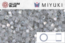 MIYUKI Delica® Seed Beads (DB1876) 11/0 Round - Silk Dk. Khaki AB