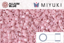 MIYUKI Delica® Seed Beads (DB1865) 11/0 Round - Silk Rose Berry AB
