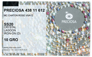 PRECIOSA Rose VIVA12 ss20 crystal HF Lag factory pack