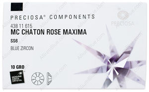 PRECIOSA Rose MAXIMA ss6 blu.zirc HF factory pack