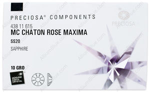 PRECIOSA Rose MAXIMA ss20 sapphire HF factory pack