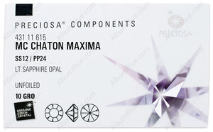 PRECIOSA Chaton MAXIMA ss12/pp24 l.sa.opal U factory pack