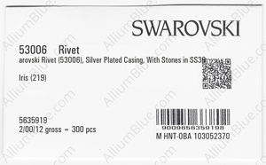 SWAROVSKI 53006 082 219 factory pack